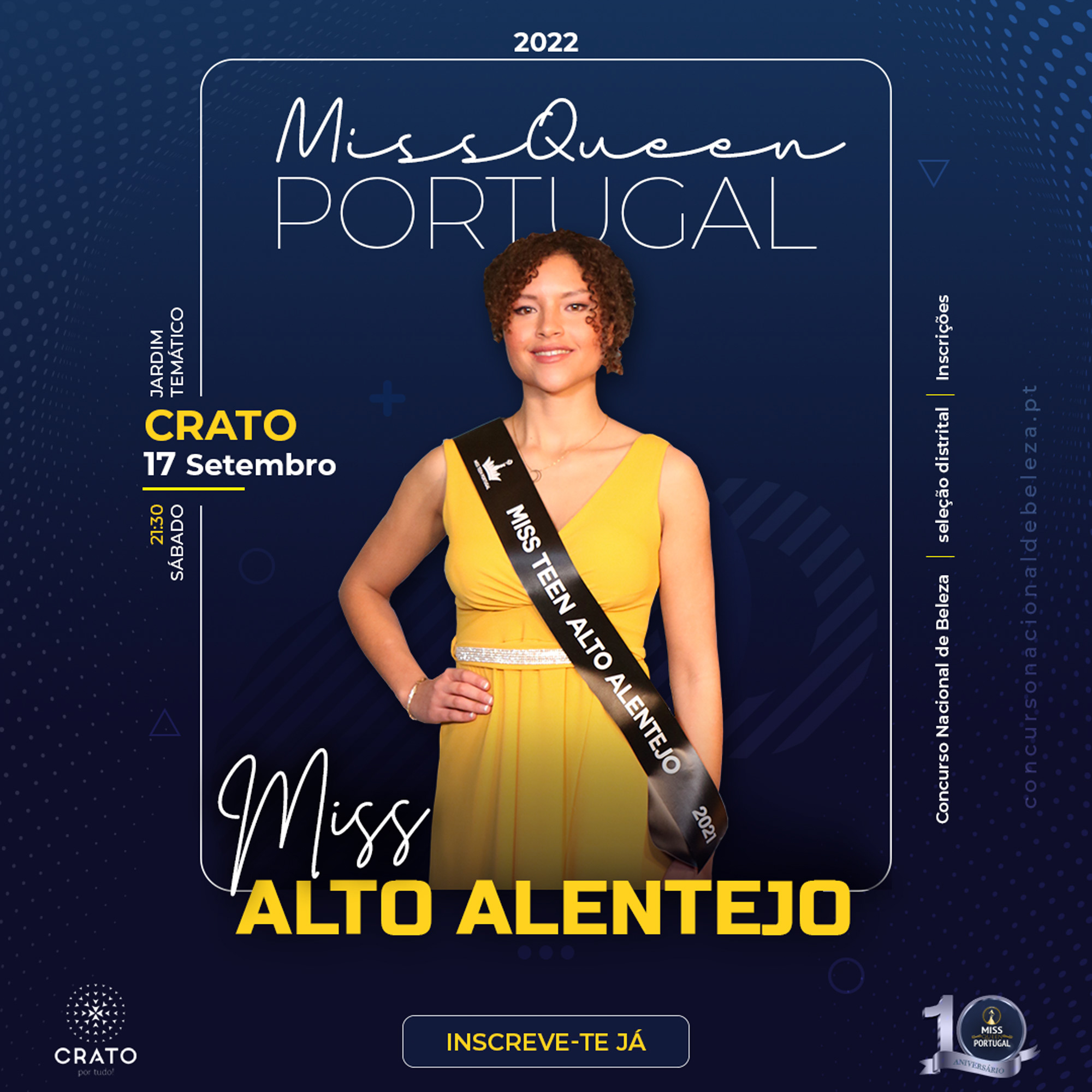 Concurso Miss Queen Portugal 2022 – Miss Alto Alentejo