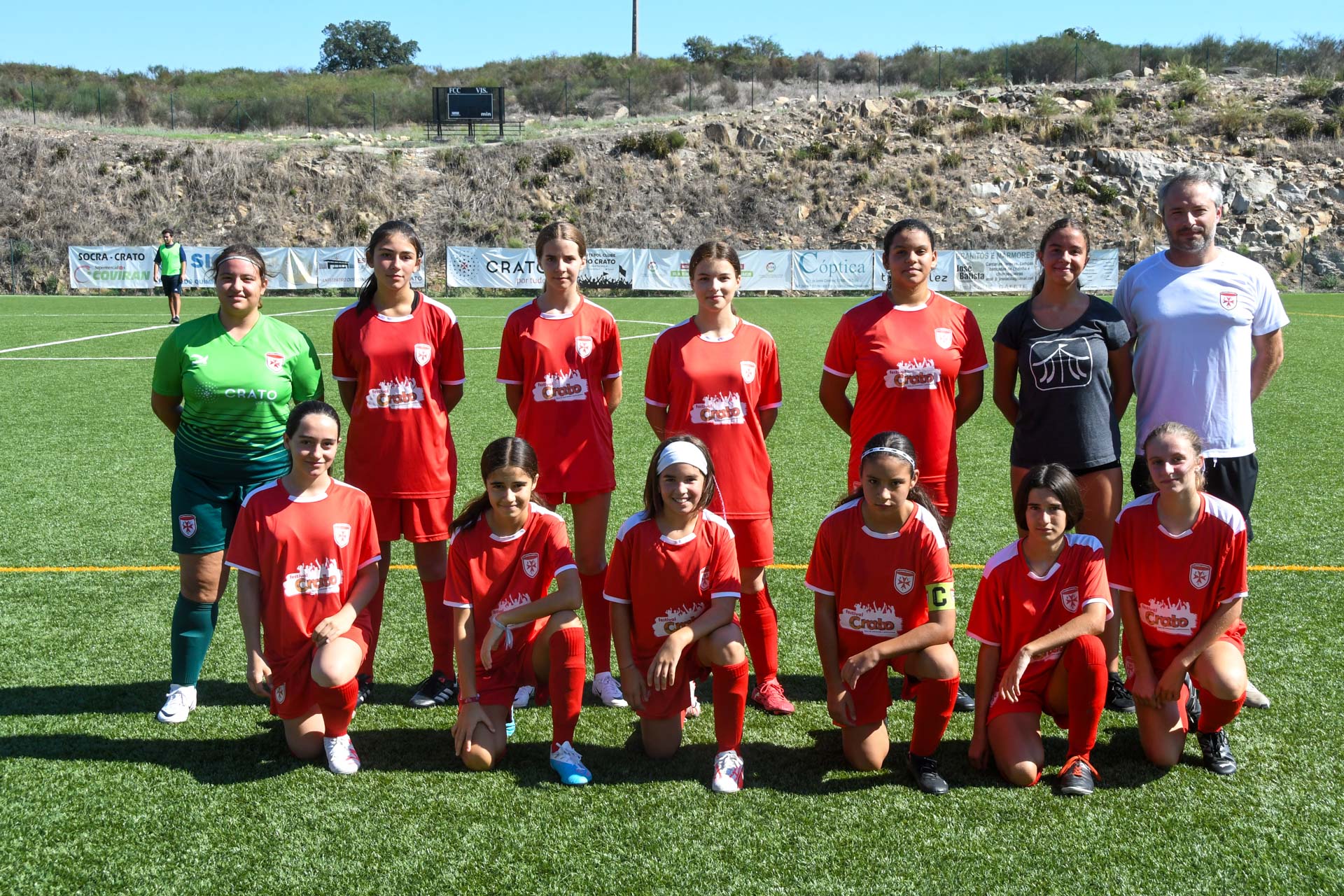 Futebol Clube do Crato apresenta equipa feminina