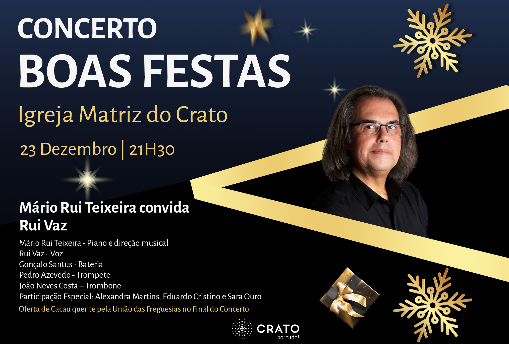 Concerto de Boas Festas – Mário Rui Teixeira convida Rui Vaz