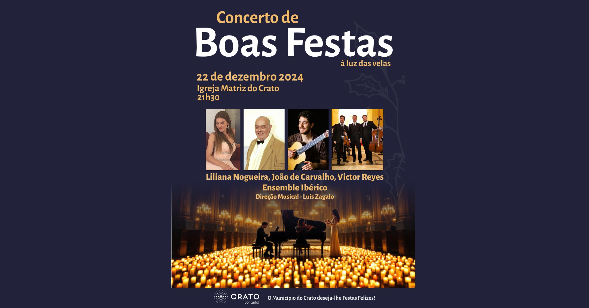 Concerto de Boas Festas à luz das Velas