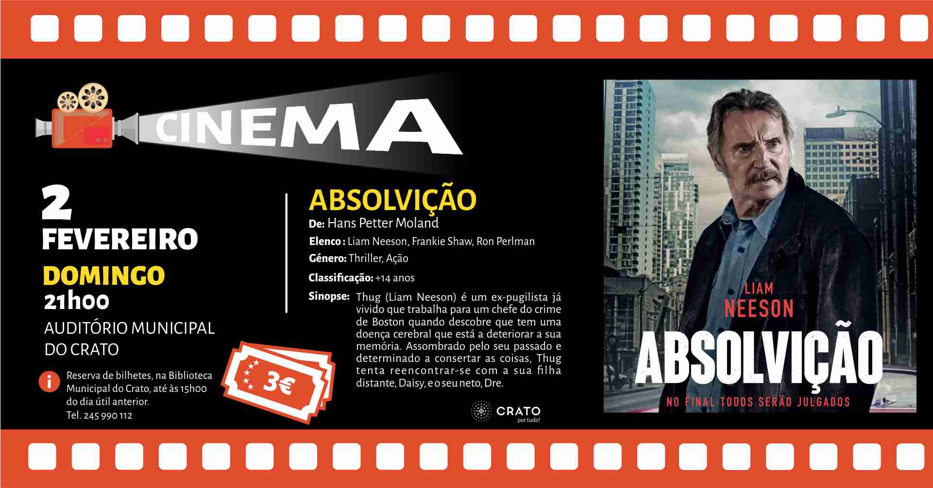 Cinema – Filme “Absolvição”