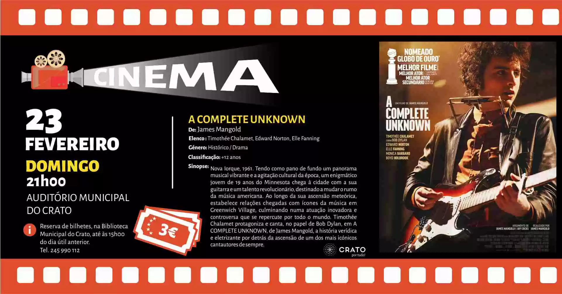 Cinema – Filme: A Complete Unknown