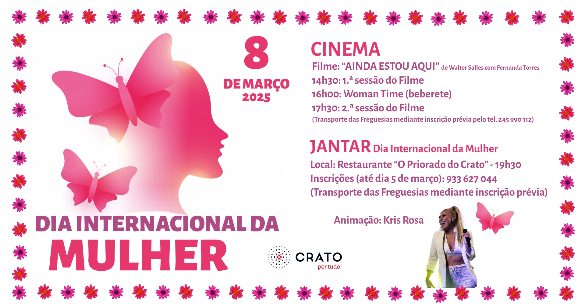 Dia Internacional da Mulher – Município do Crato