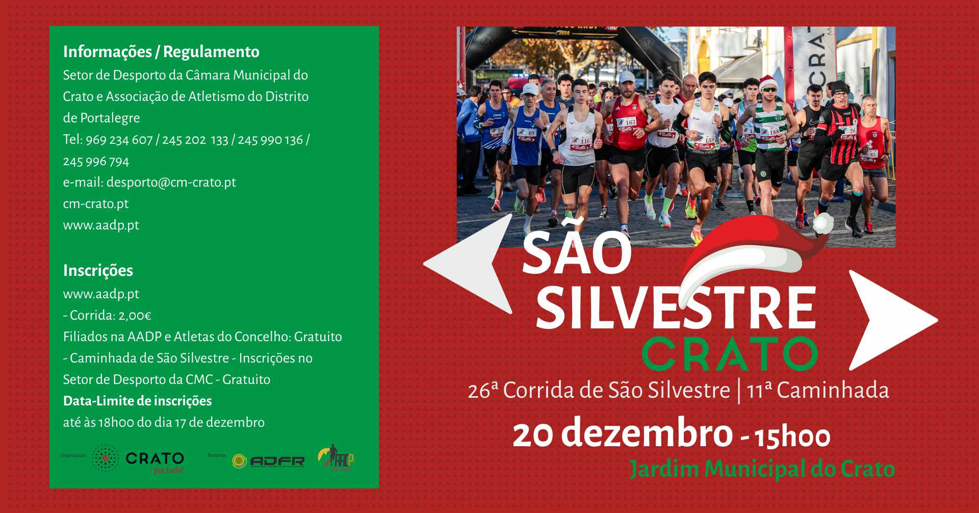 São Silvestre do Crato – 26ª Corrida e 11ª Caminhada