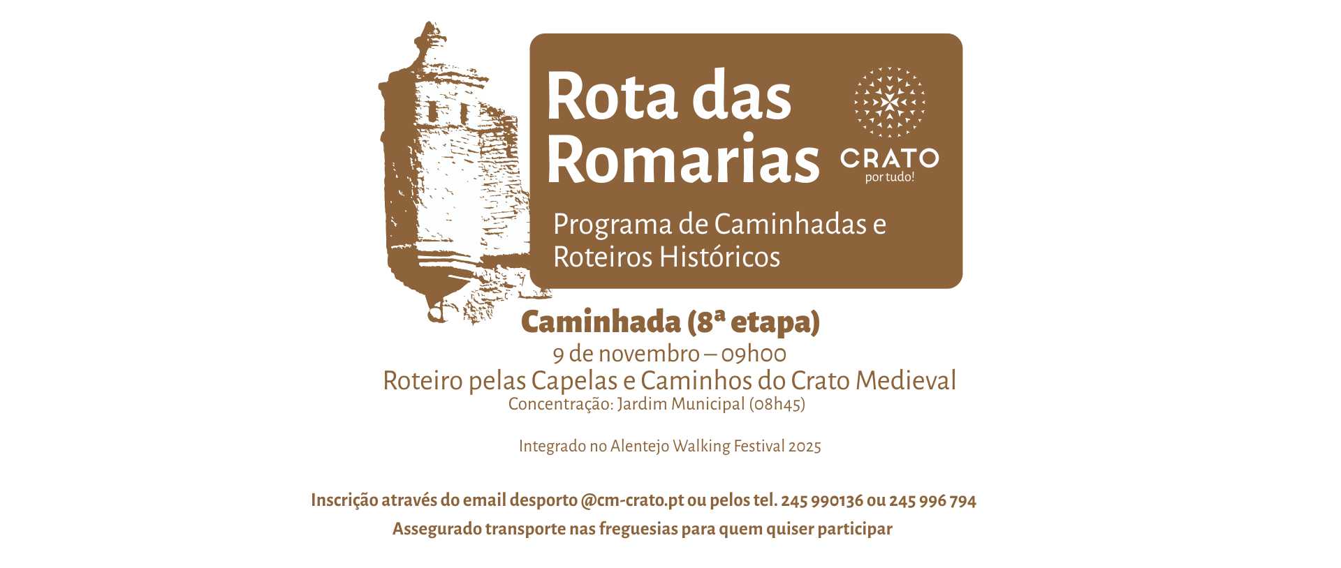 Rota das Romarias – Roteiro pelas Capelas e Caminhos do Crato Medieval