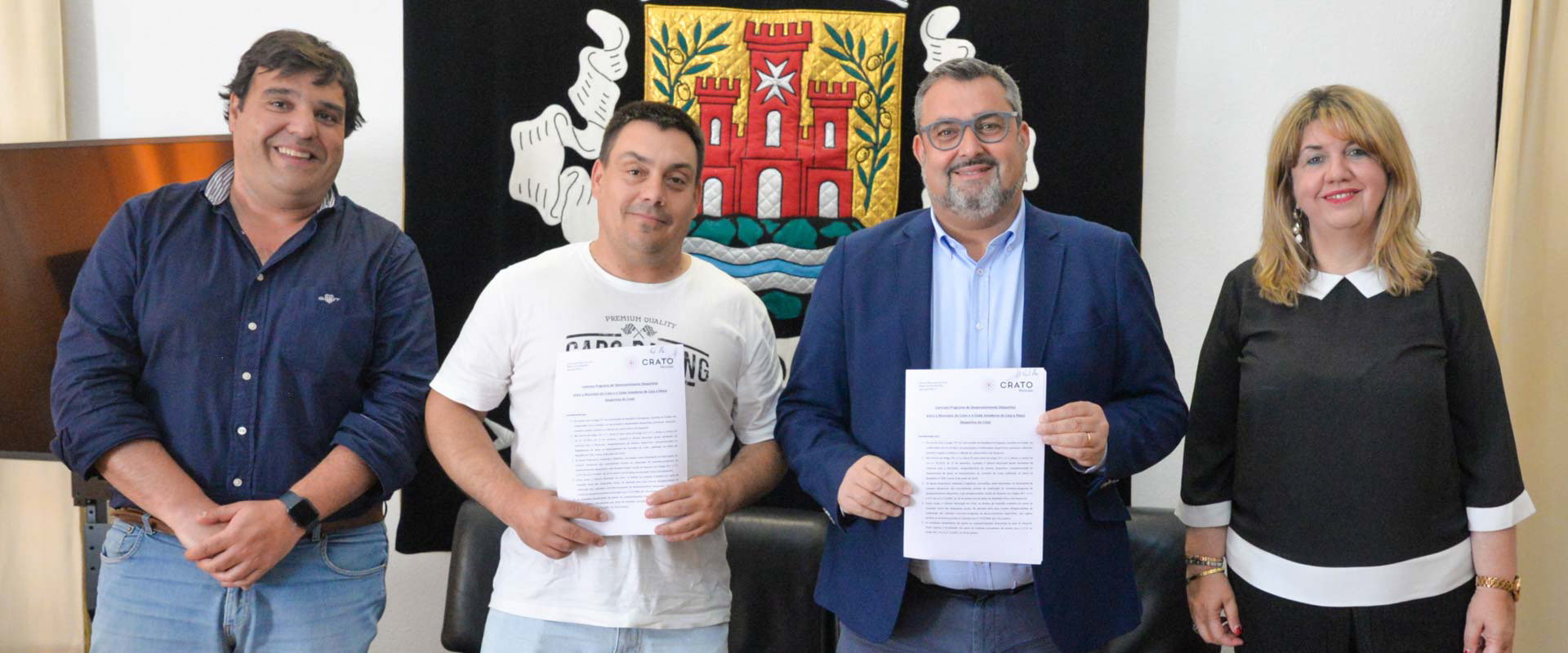 Câmara Municipal do Crato celebra contrato-programa com o Clube de Amadores de Caça e Pesca Desportiva do Crato