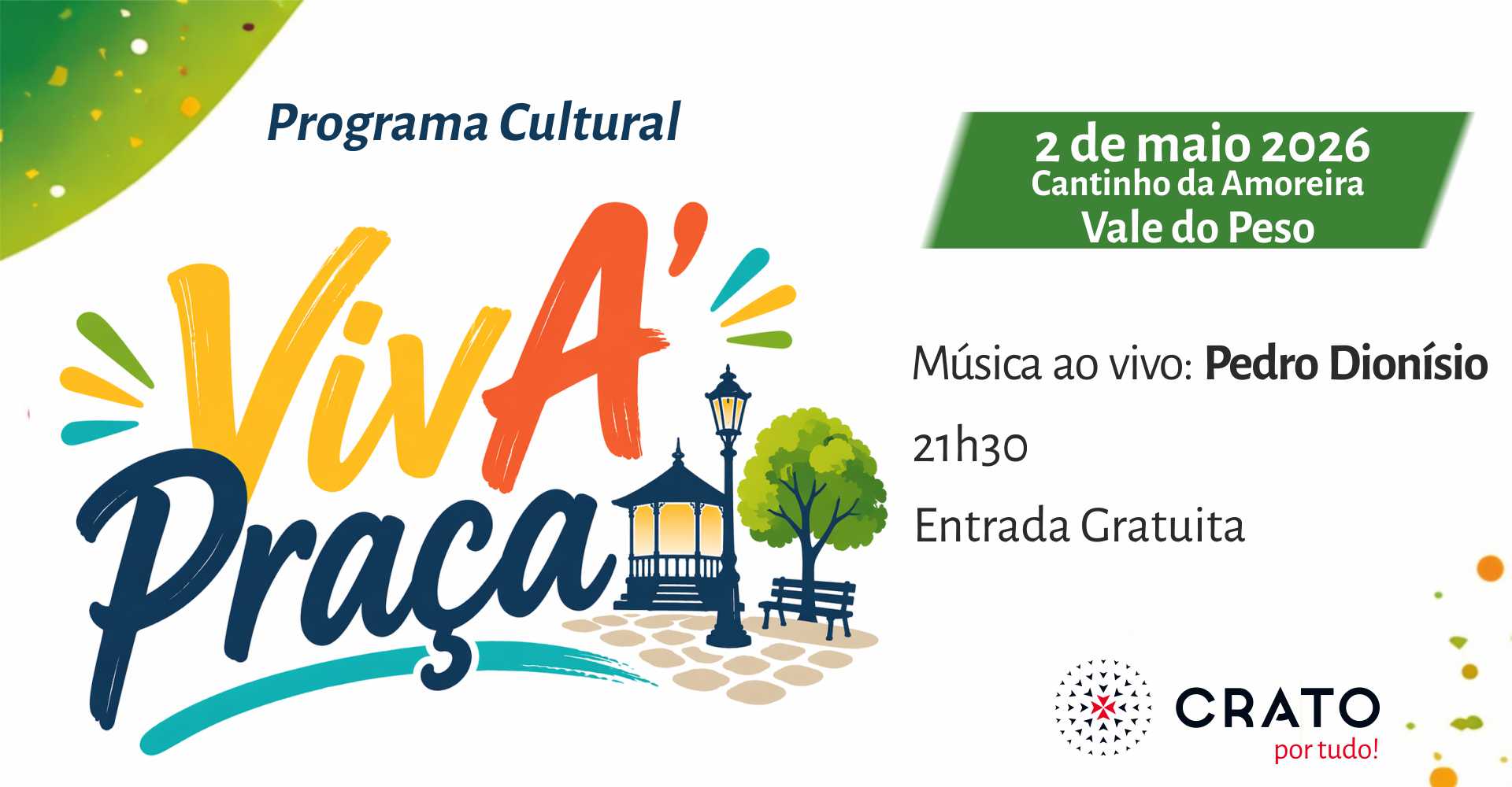Viva´Praça em Vale do Peso
