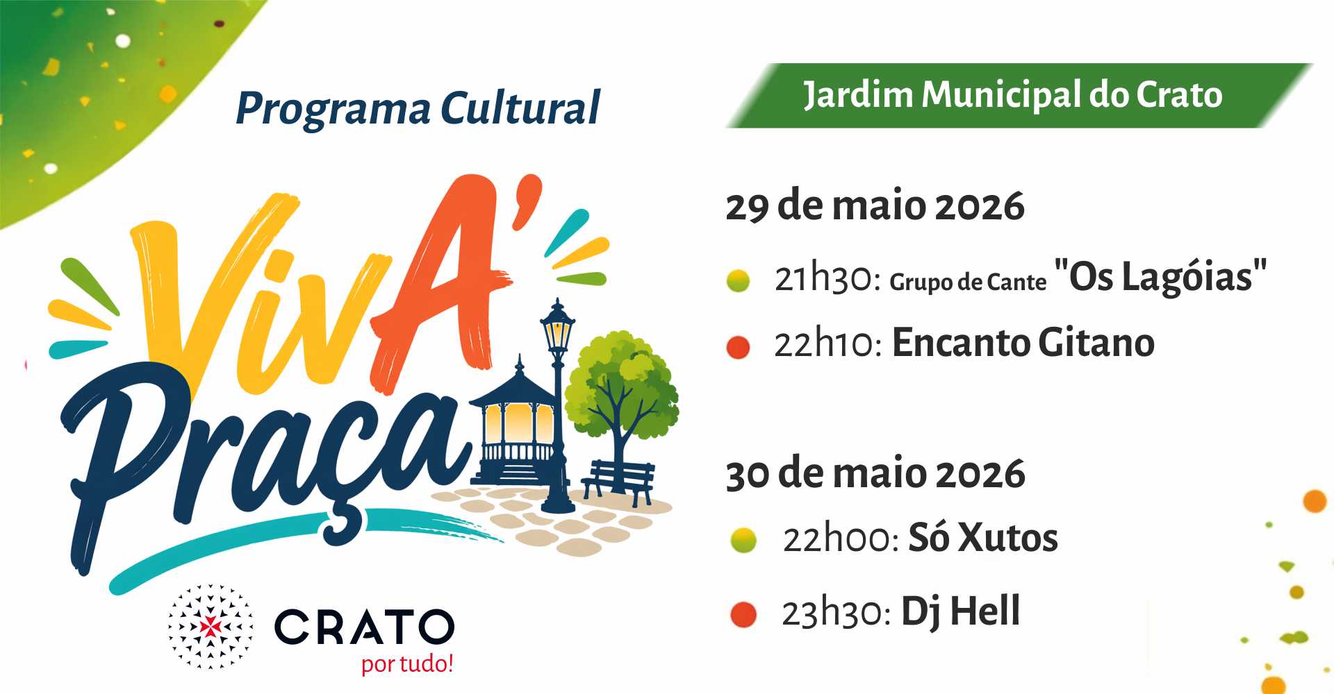 VivaÁPraça no Crato