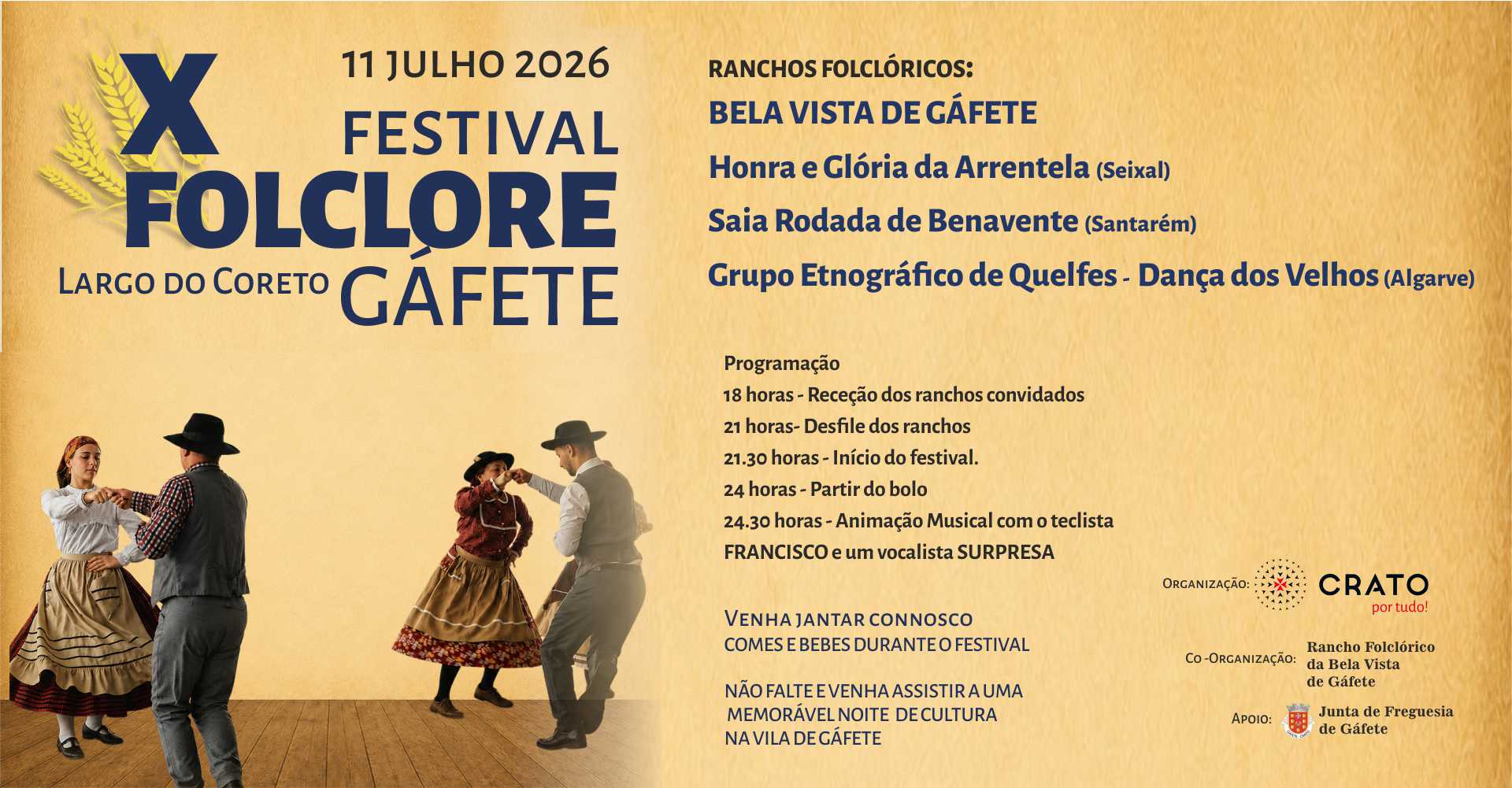 X Festival de Folclore em Gáfete